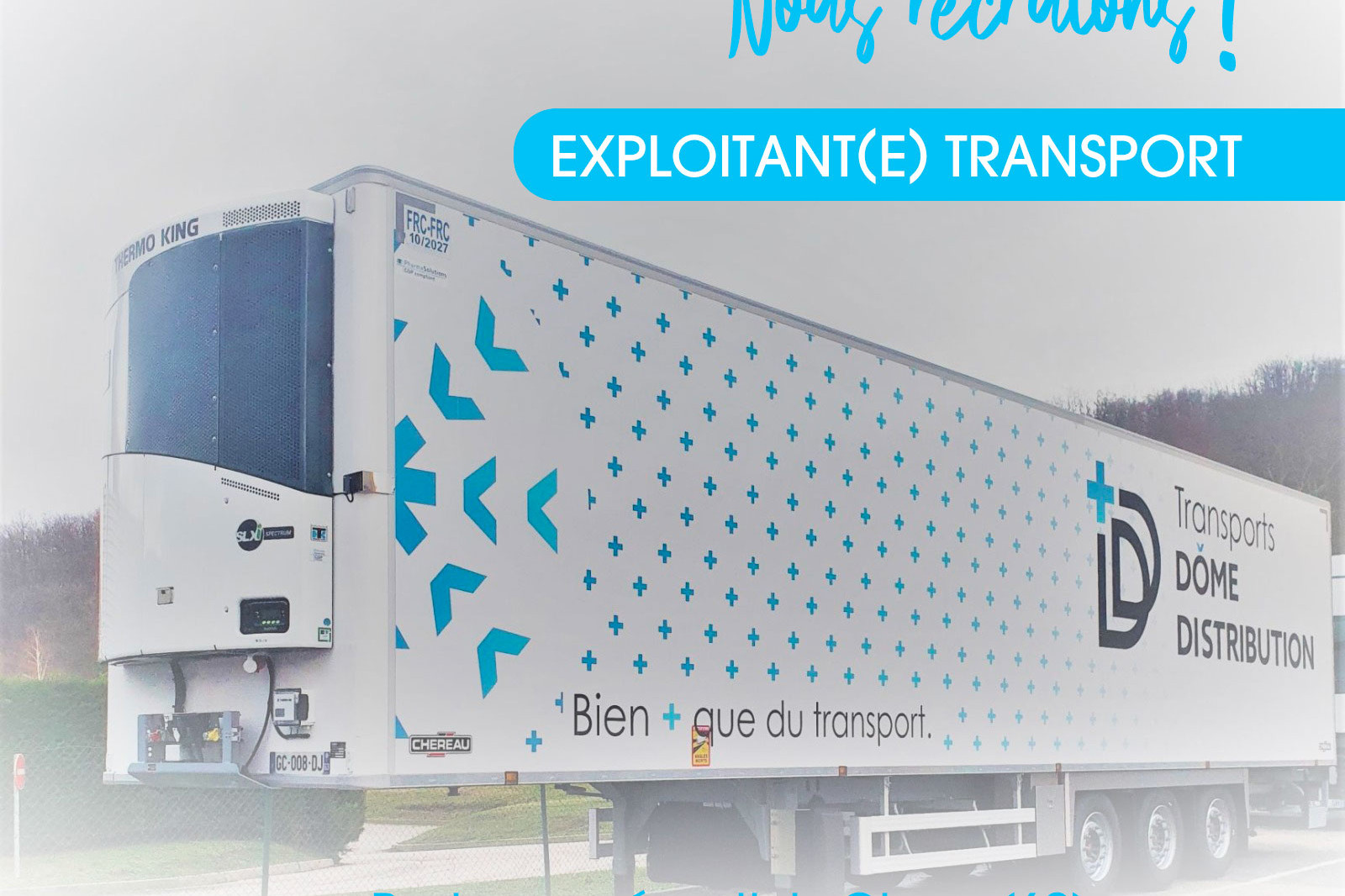 recrutement exploitant transport
