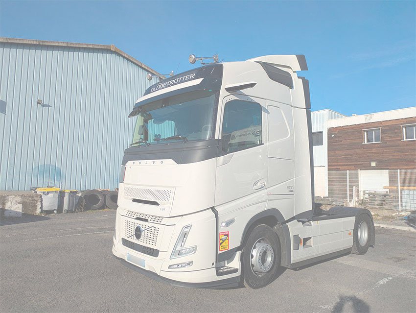 transport dome distribution volvo fh aero 500 blanc